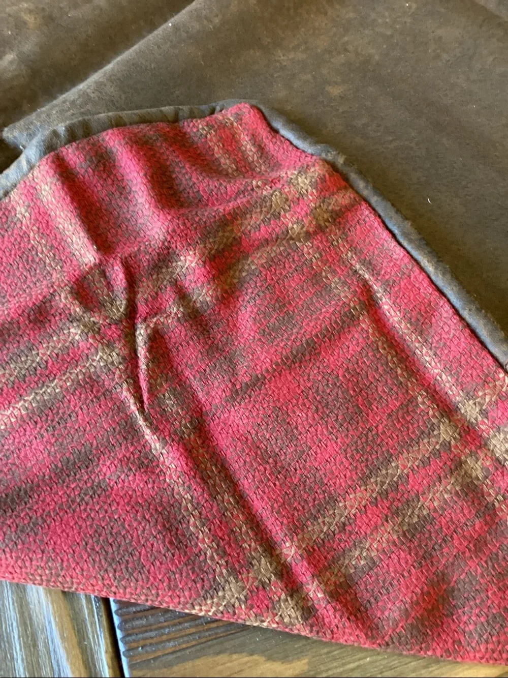 BNWT Luxurious Rustic Reversible Euro Sham 27” x 27”